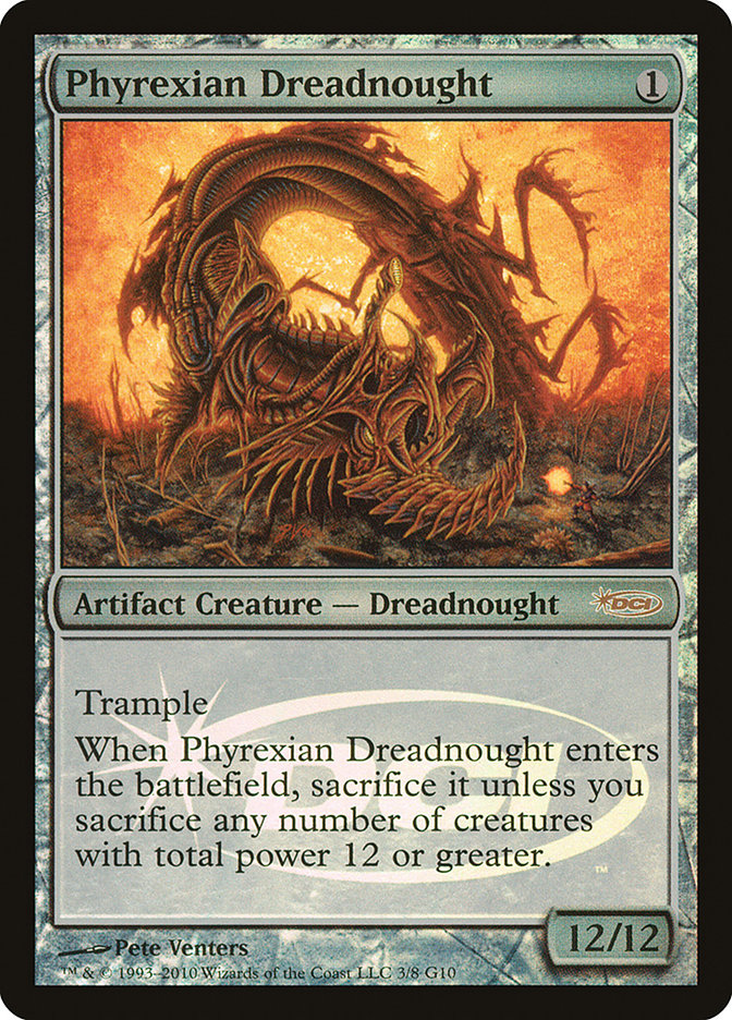 Phyrexian Dreadnought [Judge Gift Cards 2010] | Gear Gaming Fayetteville