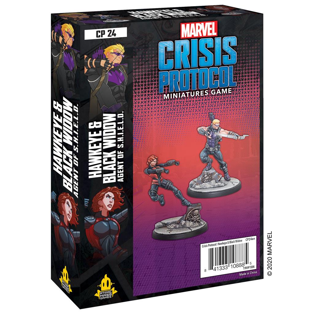 Crisis Protocol - Hawkeye & Black Widow | Gear Gaming Fayetteville