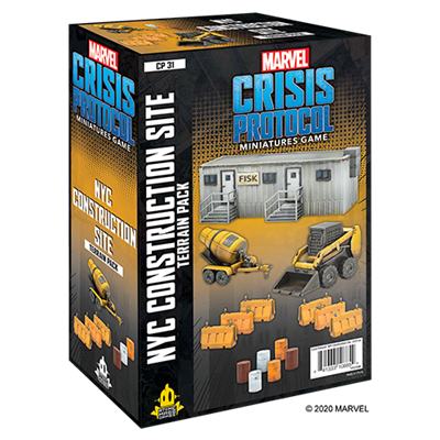 Marvel Crisis Protocol: NYC Construction Site Terrain Expansion | Gear Gaming Fayetteville