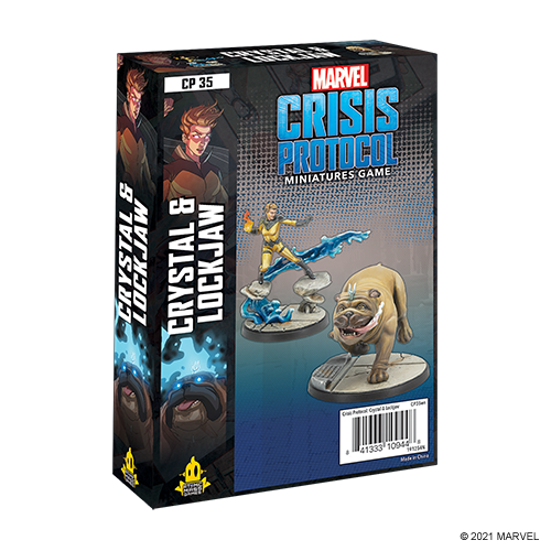 Marvel Crisis Protocol: Crystal and Lockjaw | Gear Gaming Fayetteville