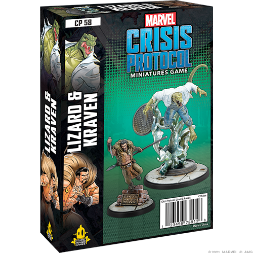 Marvel Crisis Protocol: Lizard and Kraven | Gear Gaming Fayetteville
