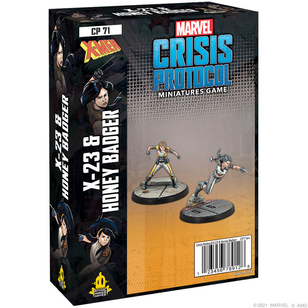 Crisis Protocol - X-23 & Honey Badger | Gear Gaming Fayetteville
