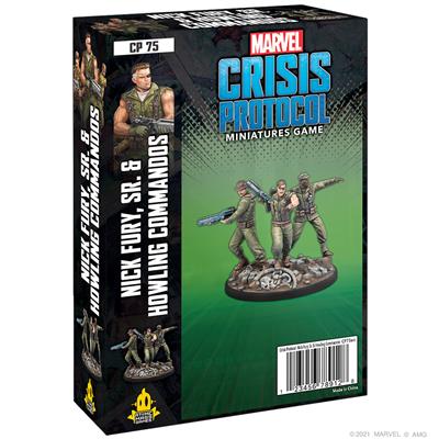 Marvel: Crisis Protocol - Nick Fury, Sr. & Howling Commandos | Gear Gaming Fayetteville