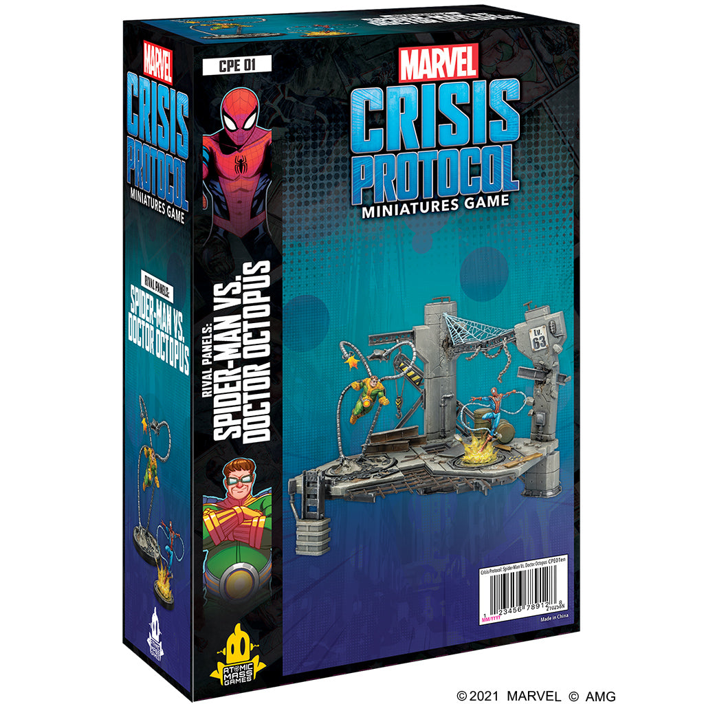 Crisis Protocol - Rival Panels: Spider-Man Vs. Doctor Octopus | Gear Gaming Fayetteville
