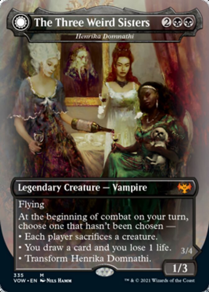 Henrika Domnathi // Henrika, Infernal Seer - The Three Weird Sisters // Fiends of Darkest Night [Innistrad: Crimson Vow] | Gear Gaming Fayetteville