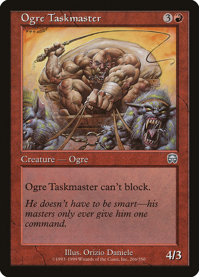 Ogre Taskmaster [Mercadian Masques] | Gear Gaming Fayetteville