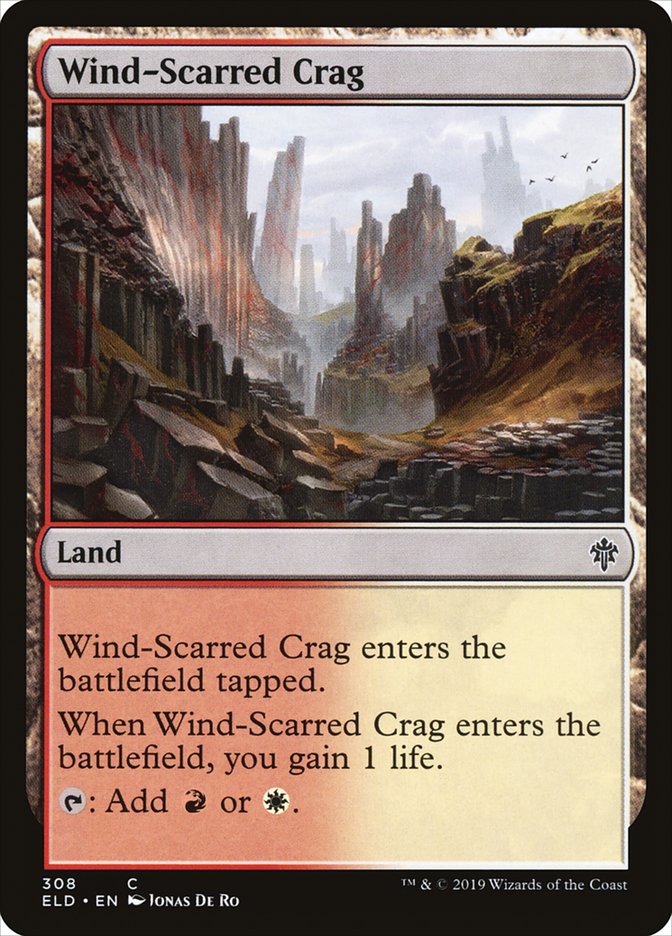 Wind-Scarred Crag [Throne of Eldraine] | Gear Gaming Fayetteville