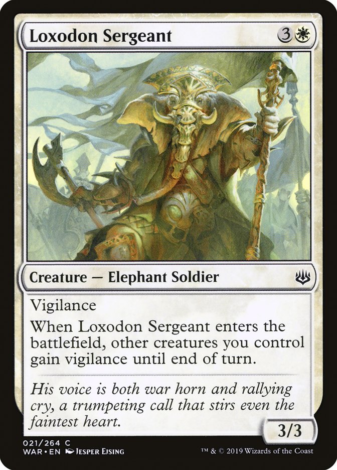 Loxodon Sergeant [War of the Spark] | Gear Gaming Fayetteville