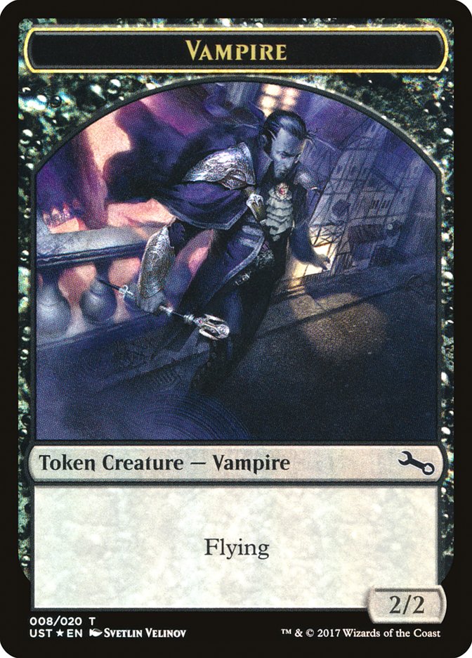 Vampire // Vampire Double-Sided Token [Unstable Tokens] | Gear Gaming Fayetteville