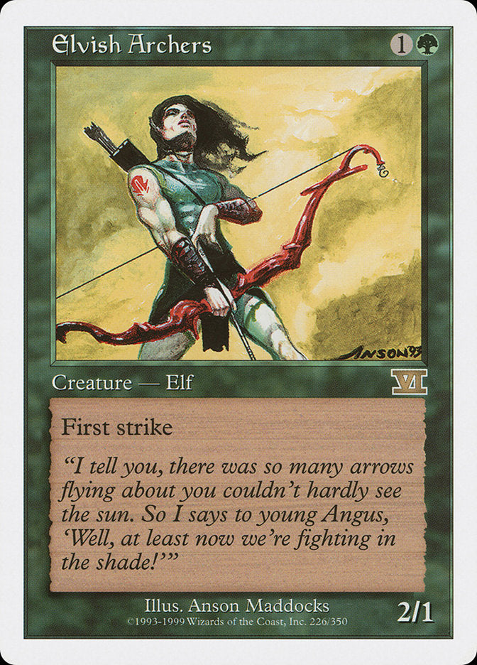 Elvish Archers [Classic Sixth Edition] | Gear Gaming Fayetteville