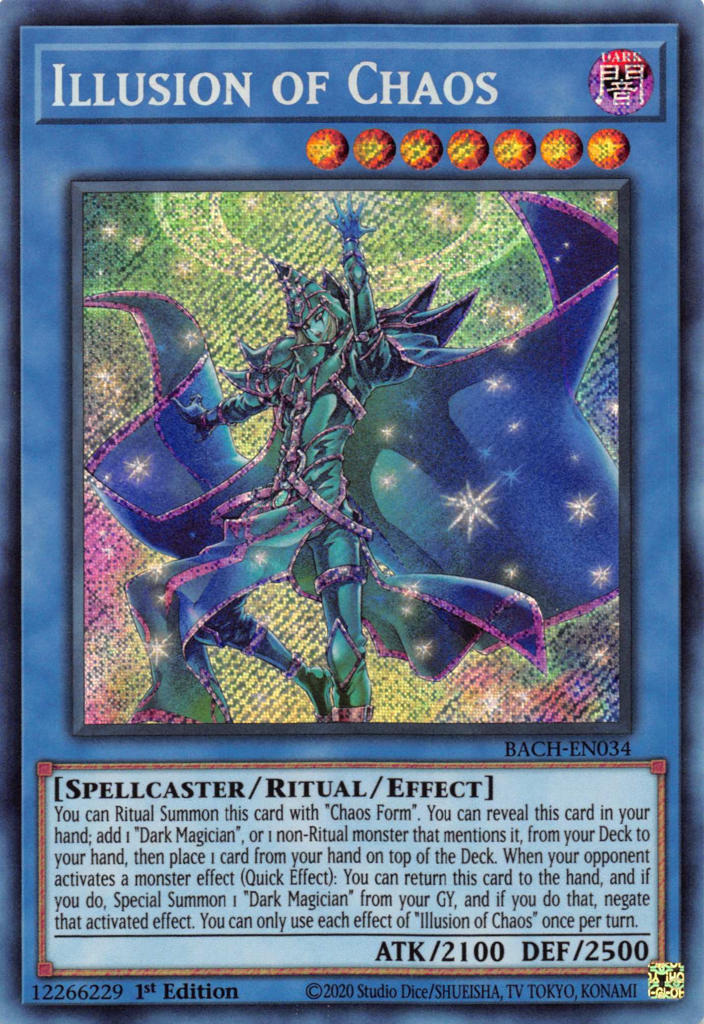 Illusion of Chaos [BACH-EN034] Secret Rare | Gear Gaming Fayetteville