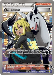 Delinquent (98b/122) (Full Art) (Alternate Art Promo) [XY: BREAKpoint] | Gear Gaming Fayetteville