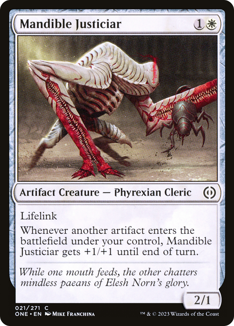 Mandible Justiciar [Phyrexia: All Will Be One] | Gear Gaming Fayetteville