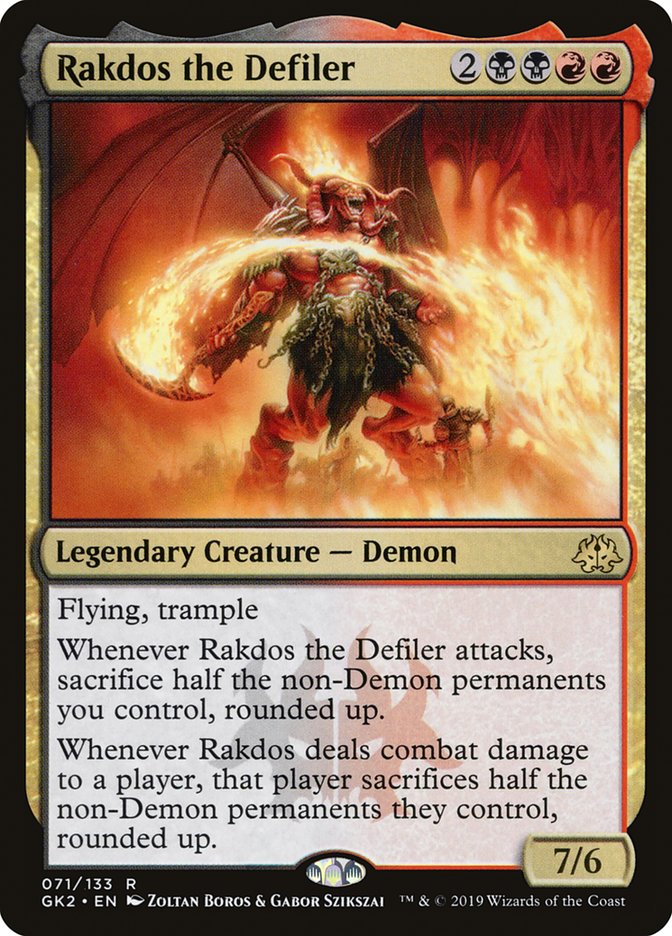 Rakdos the Defiler [Ravnica Allegiance Guild Kit] | Gear Gaming Fayetteville