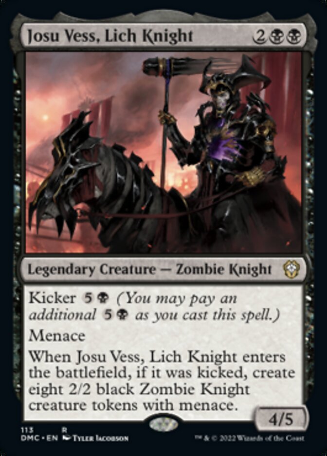 Josu Vess, Lich Knight [Dominaria United Commander] | Gear Gaming Fayetteville