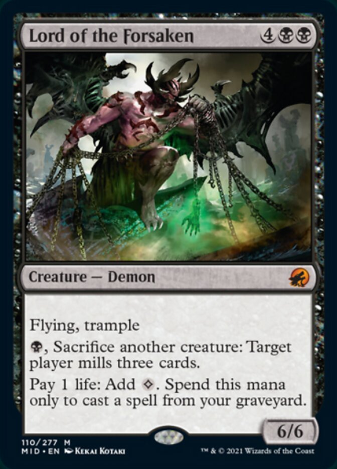 Lord of the Forsaken [Innistrad: Midnight Hunt] | Gear Gaming Fayetteville