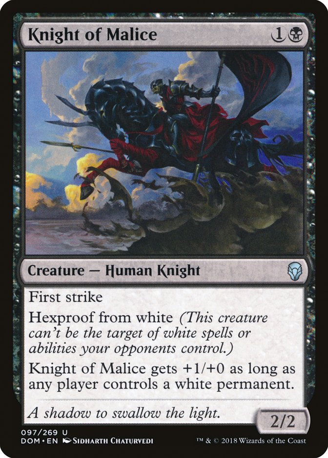 Knight of Malice [Dominaria] | Gear Gaming Fayetteville