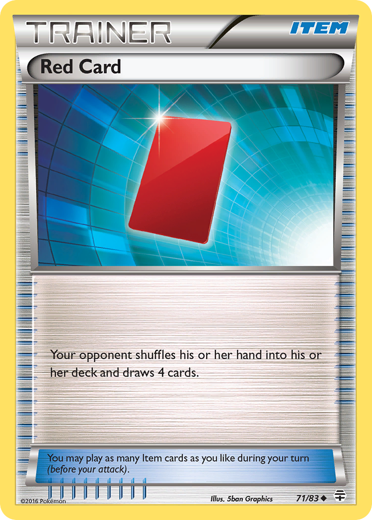 Red Card (71/83) [XY: Generations] | Gear Gaming Fayetteville