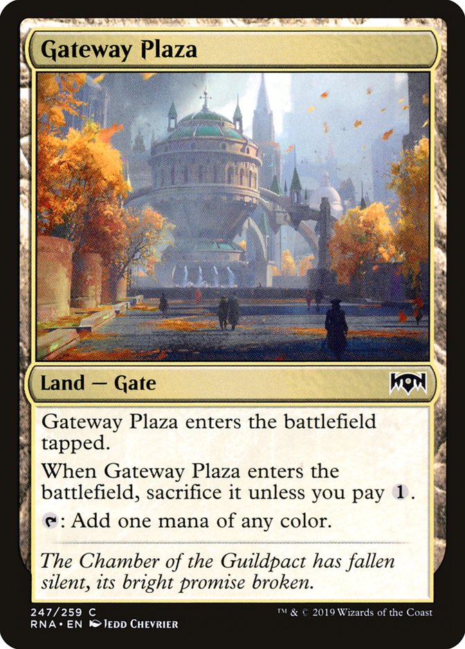 Gateway Plaza [Ravnica Allegiance] | Gear Gaming Fayetteville