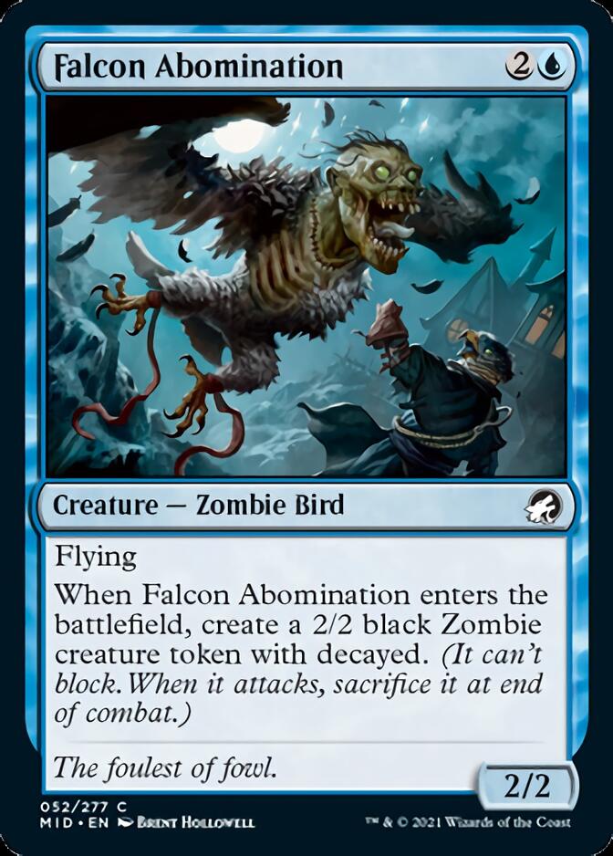 Falcon Abomination [Innistrad: Midnight Hunt] | Gear Gaming Fayetteville