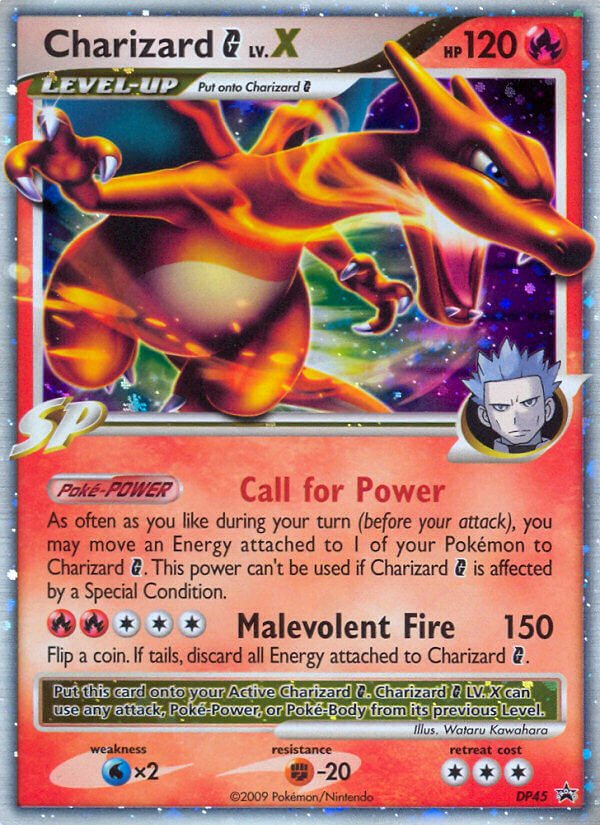 Charizard G LV.X (DP45) [Diamond & Pearl: Black Star Promos] | Gear Gaming Fayetteville