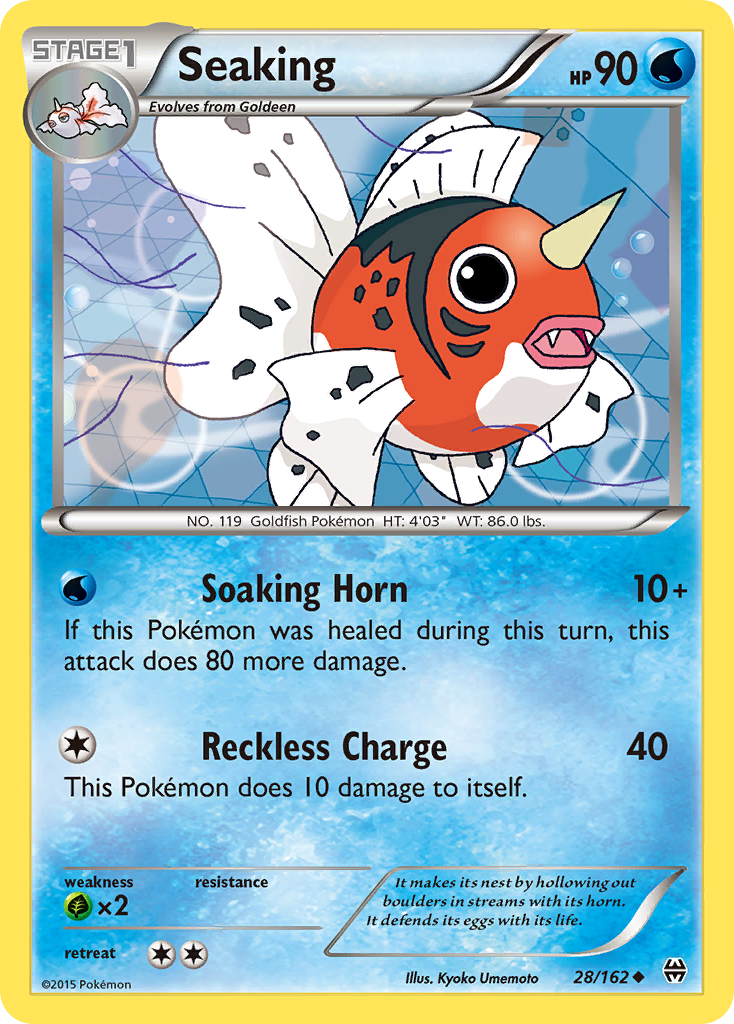 Seaking (28/162) [XY: BREAKthrough] | Gear Gaming Fayetteville