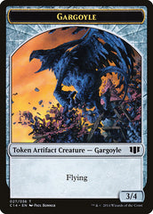 Gargoyle // Elf Warrior Double-Sided Token [Commander 2014 Tokens] | Gear Gaming Fayetteville