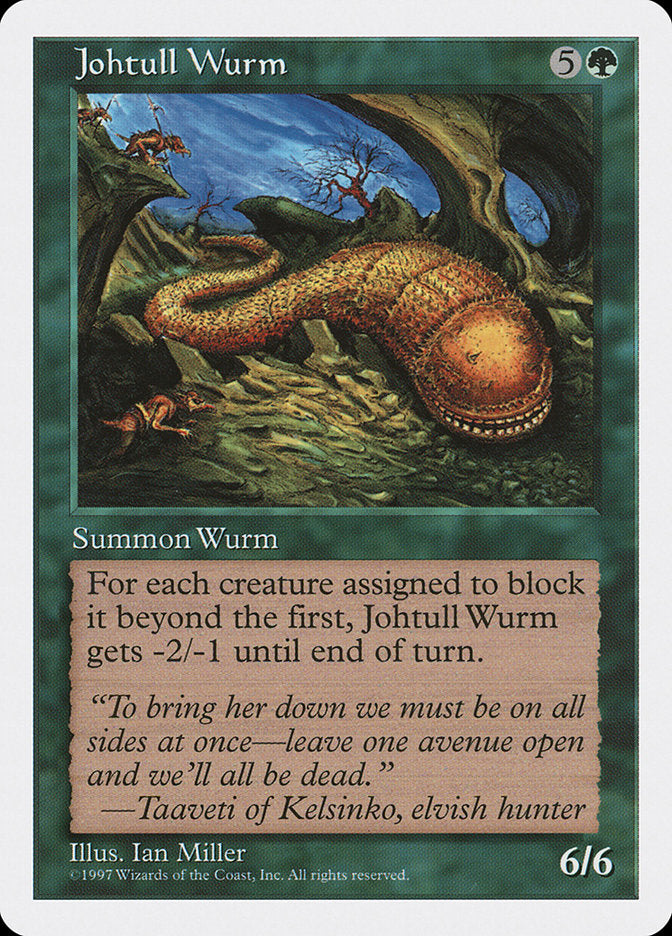 Johtull Wurm [Fifth Edition] | Gear Gaming Fayetteville