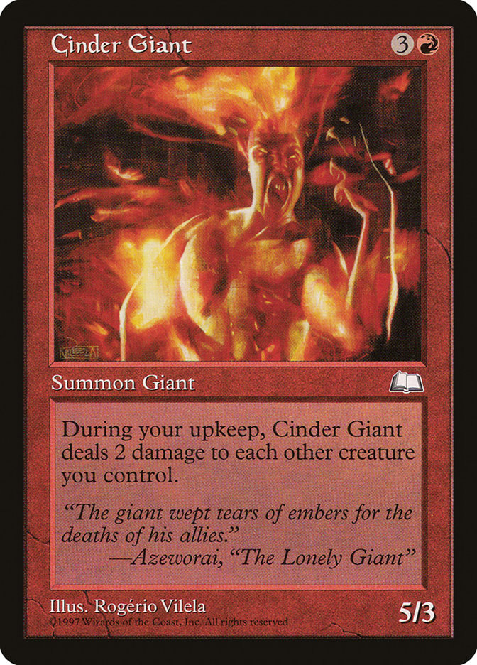 Cinder Giant [Weatherlight] | Gear Gaming Fayetteville