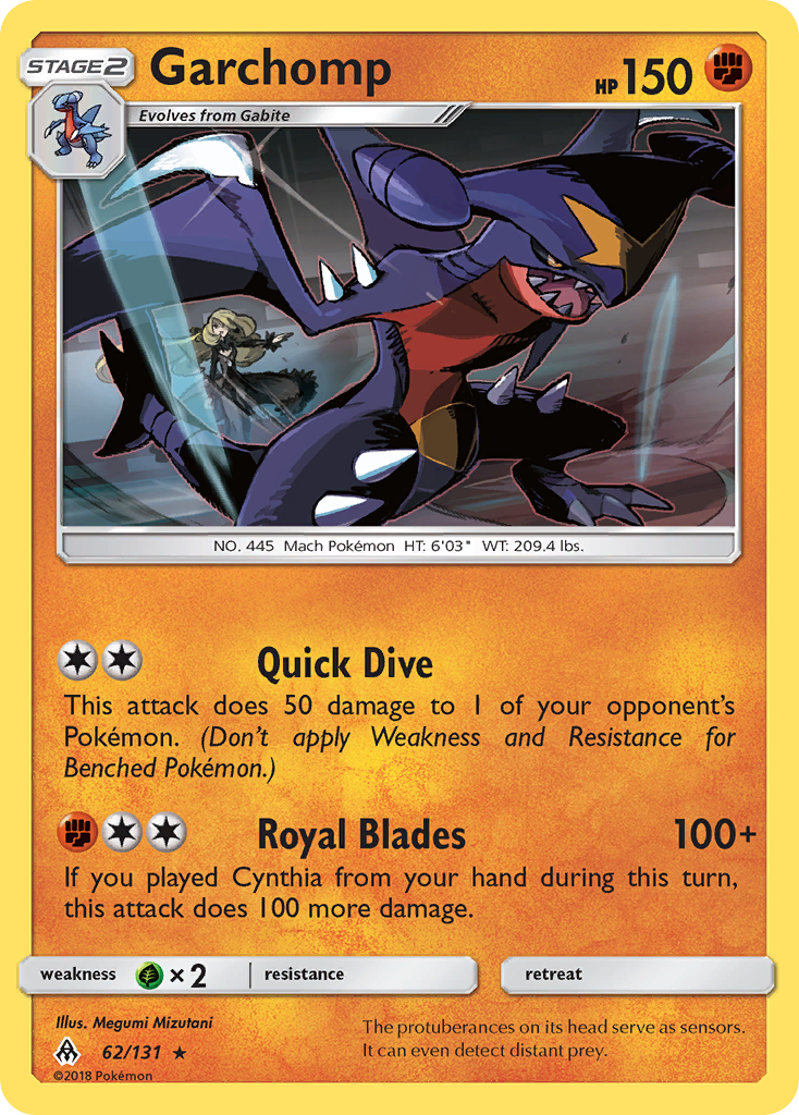 Garchomp (62/131) [Sun & Moon: Forbidden Light] | Gear Gaming Fayetteville