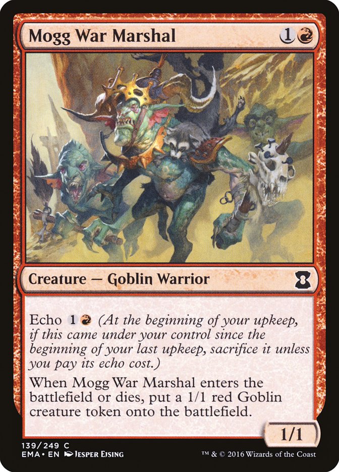 Mogg War Marshal [Eternal Masters] | Gear Gaming Fayetteville