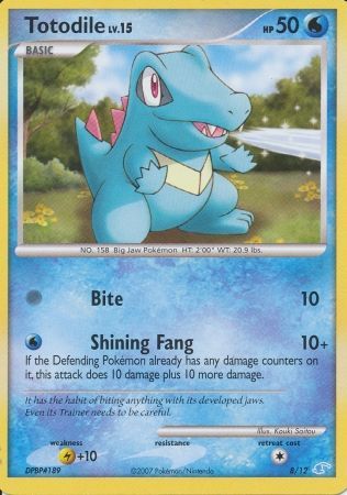 Totodile (8/12) [Diamond & Pearl: Trainer Kit - Manaphy] | Gear Gaming Fayetteville