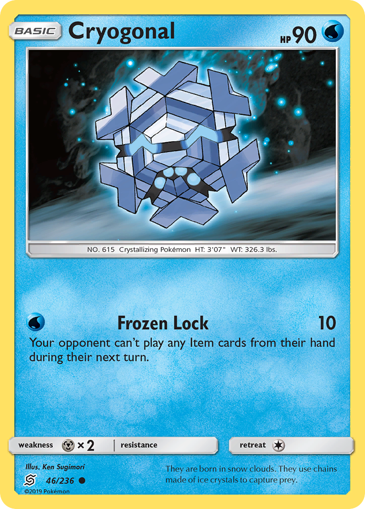 Cryogonal (46/236) [Sun & Moon: Unified Minds] | Gear Gaming Fayetteville