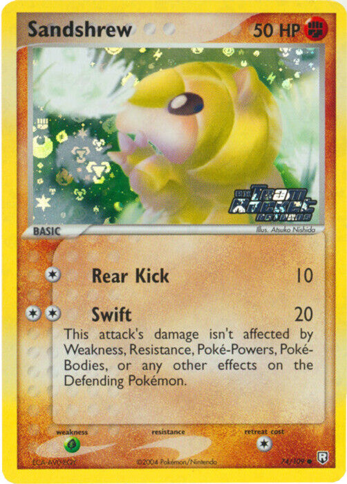 Sandshrew (74/109) (Stamped) [EX: Team Rocket Returns] | Gear Gaming Fayetteville