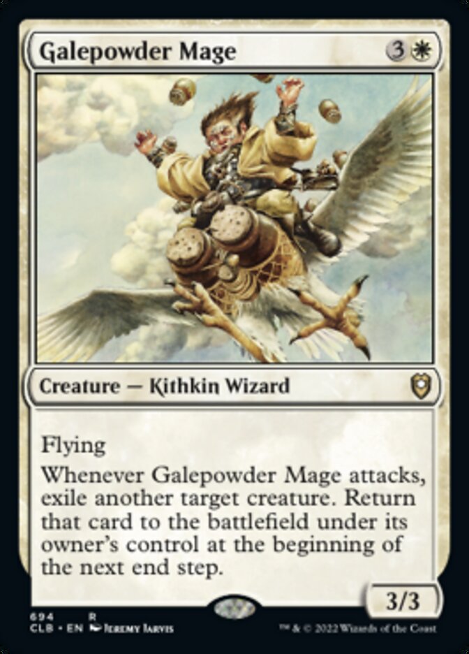 Galepowder Mage [Commander Legends: Battle for Baldur's Gate] | Gear Gaming Fayetteville