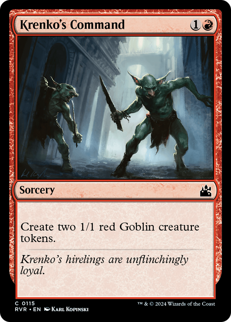 Krenko's Command [Ravnica Remastered] | Gear Gaming Fayetteville
