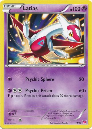 Latias (14/30) [XY: Trainer Kit 2 - Latias] | Gear Gaming Fayetteville