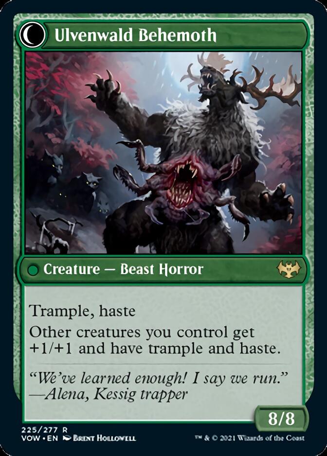 Ulvenwald Oddity // Ulvenwald Behemoth [Innistrad: Crimson Vow] | Gear Gaming Fayetteville