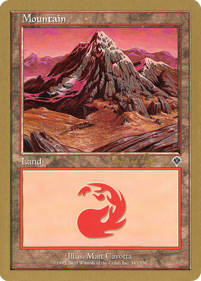 Mountain (tvdl343) (Tom van de Logt) [World Championship Decks 2001] | Gear Gaming Fayetteville