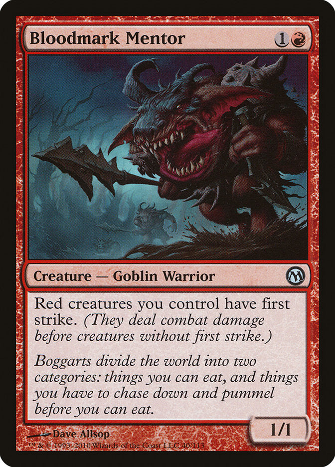 Bloodmark Mentor [Duels of the Planeswalkers] | Gear Gaming Fayetteville