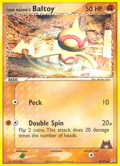 Team Magma's Baltoy (60/95) [EX: Team Magma vs Team Aqua] | Gear Gaming Fayetteville