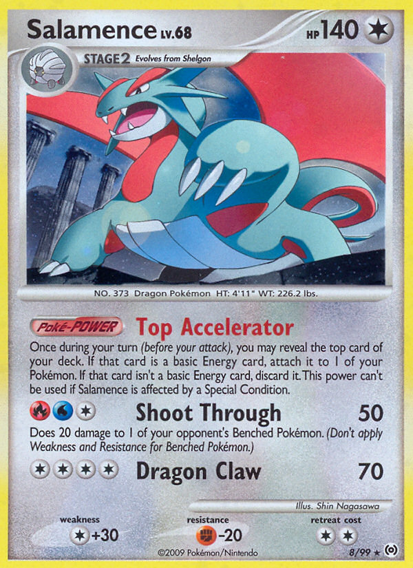 Salamence (8/99) [Platinum: Arceus] | Gear Gaming Fayetteville