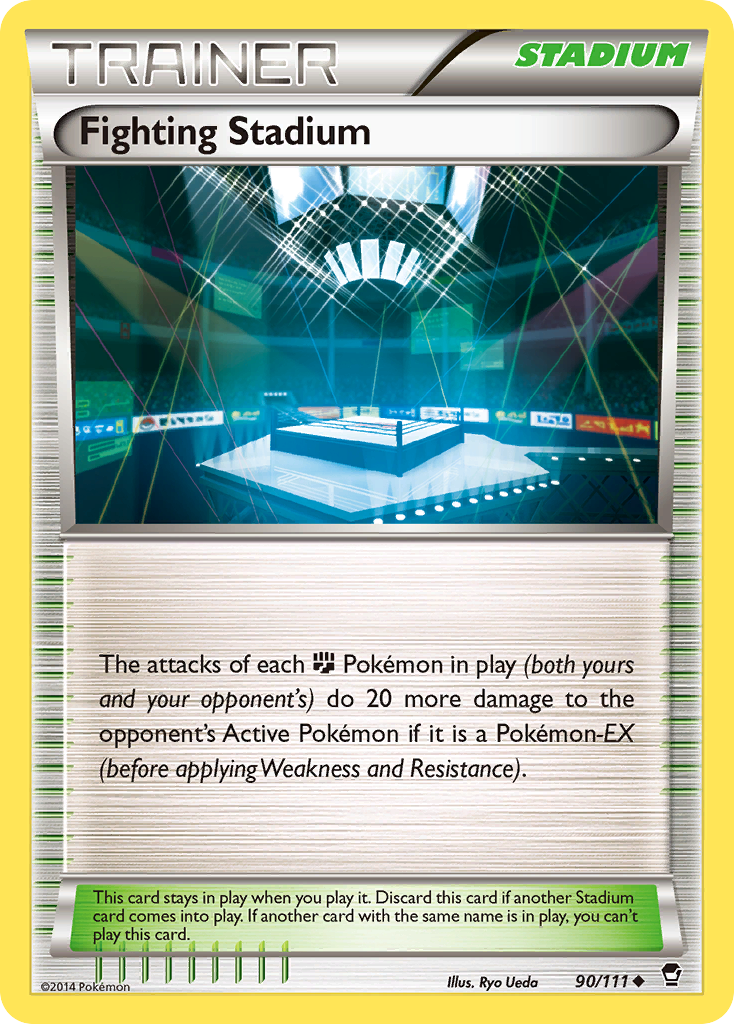 Fighting Stadium (90/111) [XY: Furious Fists] | Gear Gaming Fayetteville