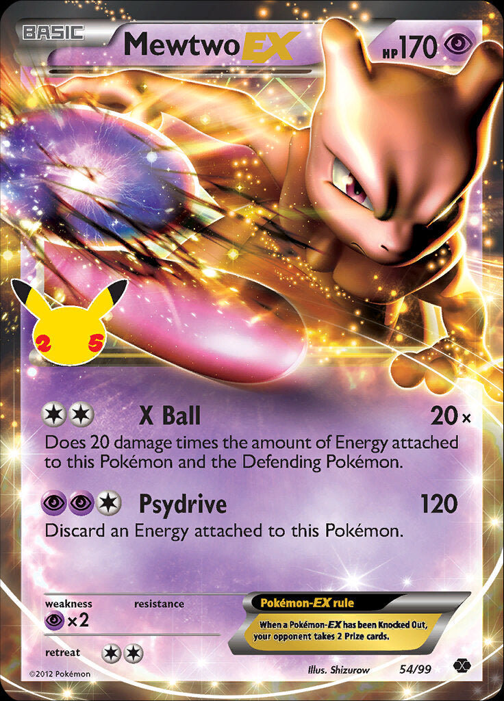 Mewtwo EX (54/99) [Celebrations: 25th Anniversary - Classic Collection] | Gear Gaming Fayetteville