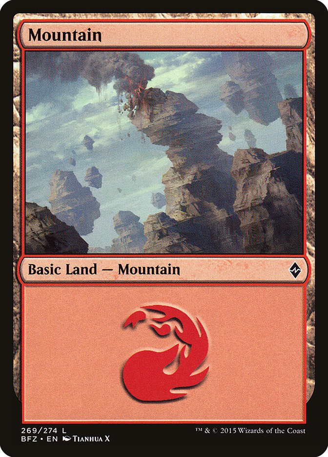 Mountain (269) [Battle for Zendikar] | Gear Gaming Fayetteville