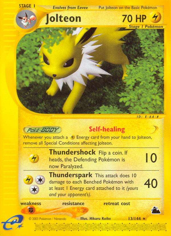 Jolteon (13/144) [Skyridge] | Gear Gaming Fayetteville