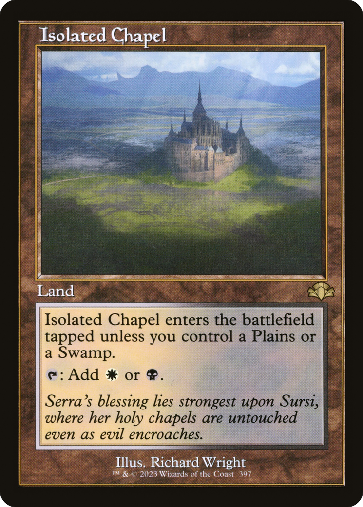 Isolated Chapel (Retro) [Dominaria Remastered] | Gear Gaming Fayetteville