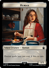 Human (0005) // Clue (0023) Double-Sided Token [Doctor Who Tokens] | Gear Gaming Fayetteville