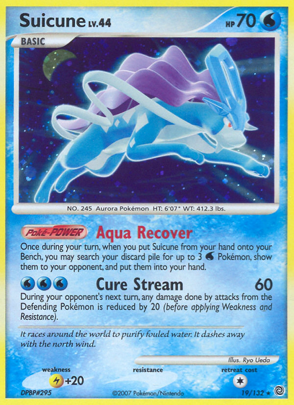 Suicune (19/132) [Diamond & Pearl: Secret Wonders] | Gear Gaming Fayetteville