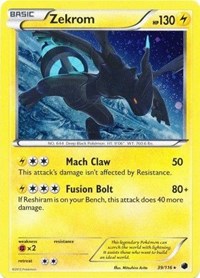 Zekrom (39/116) (Cosmos Holo) [Black & White: Plasma Freeze] | Gear Gaming Fayetteville